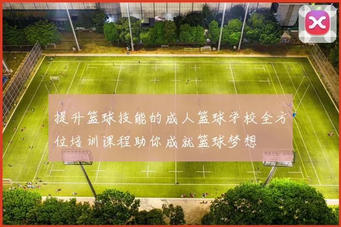 提升篮球技能的成人篮球学校全方位培训课程助你成就篮球梦想